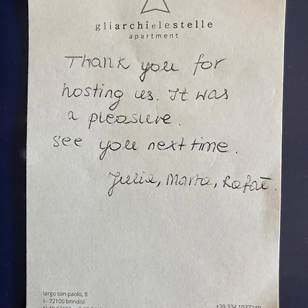 Gli Archi E Le Stelle Brindisi